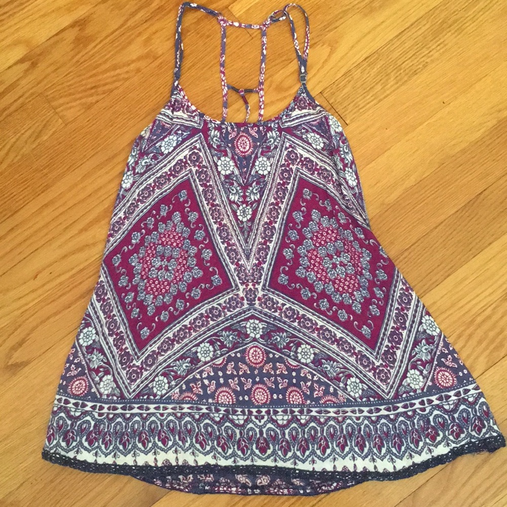 Open back top